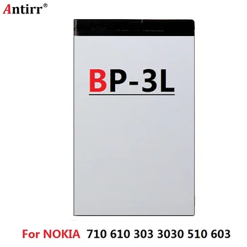 1300mAh ANTIRR blagovne Znamke BP-3L BP3L Mobilni Telefon Baterija Za NOKIA Lumia 710 610 303 3030 510 603 610C baterije