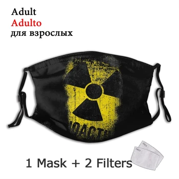 Černobilu Odraslih Za Večkratno Uporabo Masko Za Jedrsko Sevanje Rusija Anti Meglica, Prah Maske Z Filtri Za Zaščito Masko Respirator Žarilna