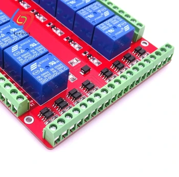 16 Kanalni Relejni Ščit Modul RM16LS 5V 12V 24V za Raspberry Pi Pcduino Razvoj Odbor DIY Komplet RC Elektronskih Igrač