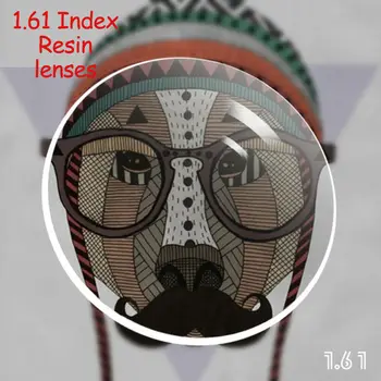 1.61 Indeks Kratkovidnost Recept Očala Leče za Očala Leče, Optične Leče 2pcs/par