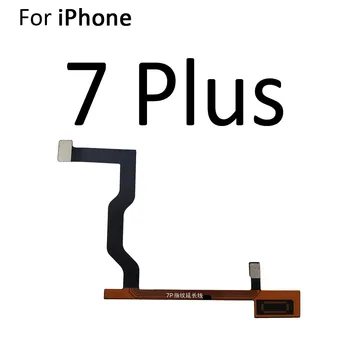 10pcs/veliko 3D Dotaknite se Gumba za Začetni zaslon Glavni Priključek matične plošče Flex Kabel Fibbon Za iPhone 6 7 8 Plus
