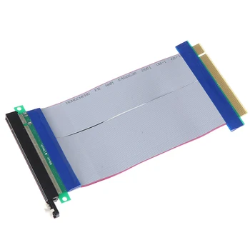 16X Riser Extender Sim Adapter Prožni Kabel PCI Express PCI E 16X Riser Card Trak, Raztezna Razširitev 18 cm Kabel