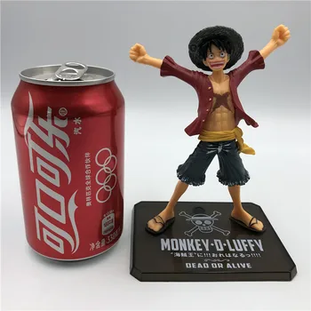 18 cm Anime Enem Kosu Monkey D. Luffy Ultimate Kralj Ver. Rdeče Ogrinjalo PVC Akcijska Figura, OP Luffy Zbirateljske Model Igrača