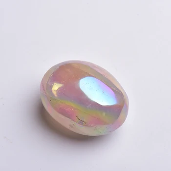1PC Naravnih pink rose quartz stroji in originalni kamen jajčaste kristalno žogi gemstone