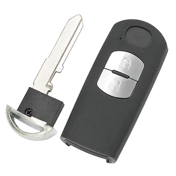 2/3/4 gumbi Nadomestni Daljinski Ključ Lupini Primeru Fob Za Mazda 3 5 6 CX-7 CX-9 s vstavite ključ