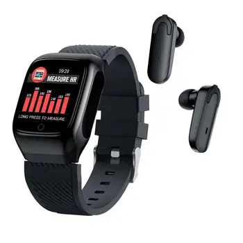 2 v 1 Bluetooth Slušalke Vgrajen Pametno Gledati Srčnega utripa Šport Zapestnica S300 slušalke