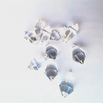 200pcs/lot 11*22 mm Jasno, mini majhen kristal ledenica Spusti obesek za lestenec,kristalno zavese pribor deli dekoracijo