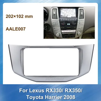 202 x 102mm Avto uspela DVD okvir Dash Trim Kit Plošča Za Lexus RX330/RX350 2008 Za Toyota Lunj 2008 nadzorno ploščo za Namestitev