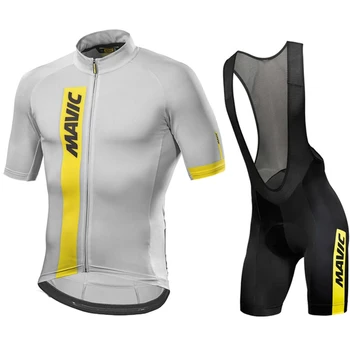 2020 mavic Kolo Nositi MTB Kolesarjenje Oblačila Ropa Ciclismo Kolo enotno Cikel majica Racing Kolesarski Dres bo Ustrezala 20 D gel
