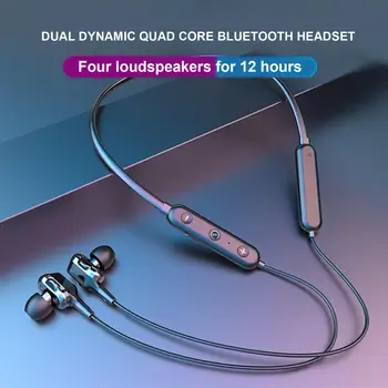 2020 Novo LP-BT89 Polnilna IPX5 Vodotesne Slušalke Vrat-vgrajena Slušalke Slušalke CVC8.0 Aktivno Noice Preklic 2020