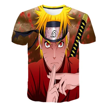 3D fantje T Shirt Japonska Samurai Warrior Naruto Uchiha Sasuke Itachi Harajuku Ulične Diablo slog T Shirt otrok Darilo Oblačila