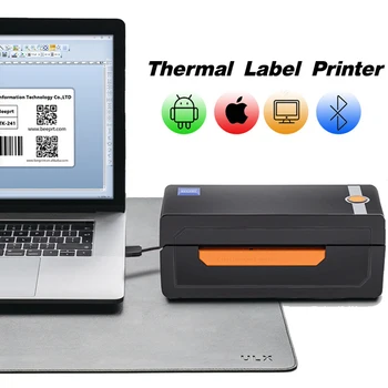 4 cm Toplotne črtne kode Tiskalnik za Etikete Oznaka Imetnika Za Amazon, Ebay Etsy Shopify 4×6 Dostava Tiskalnik za Etikete