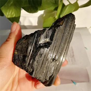 45-500g Naravni Črni Turmalin Kristalov Kamene Zdravilni Kamen Doma Dekor Naravne Crystal Grobo Kamen Rock Mineralnih Vzorec