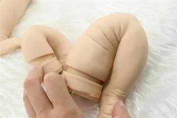 50 cm Mehka Veren Resnično Človeško Kožo Trdna Silikonski Prerojeni Baby Doll komplet Igrač 20 palčni kit prerojeni dojenčki novorojenčka lutka Model