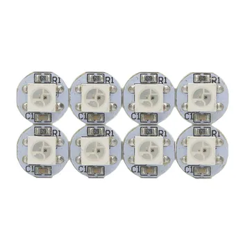 50 ~ 1000pcs 4-Pin WS2812B WS2812 LED Čip & Heatsink 5 V 5050 RGB WS2811 IC Ingebouwde