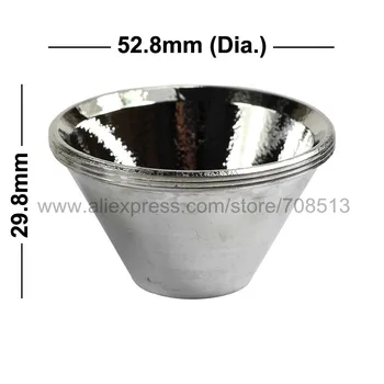 52.8 mm(D) x 29.8 mm(H) OP Aluminijasti Reflektor