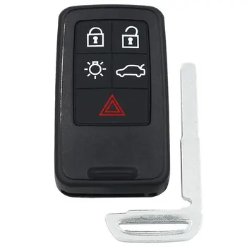 5PCS X 5 gumbi Smart Remote Ključ za Volvo XC60 S60 S60L V40 V60 434mhz id46 Čip, NAJBOLJŠE KAKOVOSTI