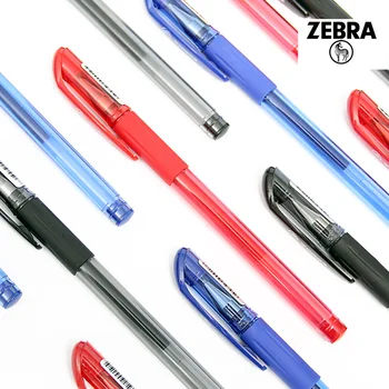5Pcs Zebra JJ100 Zložljive Gel Črnila Rollerball Pero pritisnite pero gladko nepremočljiva pisanje pero 0,5 mm Japonsko Črno/Modra/Rdeča Barva