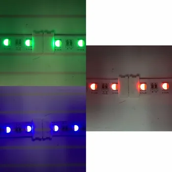 5X 5pin RGBW/RGBWW LED Trak Svetlobe 10 mm Širok priključni Kabel,RGBW LED Trak 17 cm Dolgo Prilagodilnik Pretvornika Kotu Priključek ST261