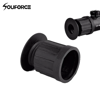 60 mm in 40 mm Obseg Pokrovček Objektiva Črne Gume 40 mm Očesni Oči Zaščitnik Extender Za Lov s Puško Področje uporabe