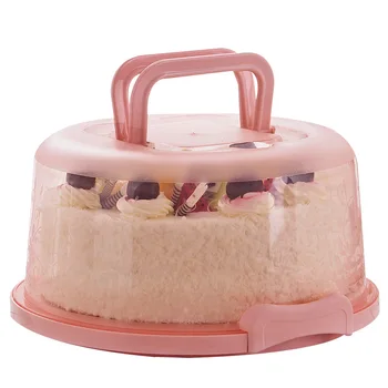 8inch Prenosni Cake Box Sveže Hrane-vodenje Polje Hladilniku Sveže-vodenje Prejema Polje Sadje/Zelenjava, Sveža-vodenje WJ921