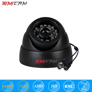 AHD Fotoaparat SIMICAM CCTV Kamera 720P 1080P Video kamere za DVR Mini Dome Kamera AHD notranji IR CUT night vision nadzorna Kamera