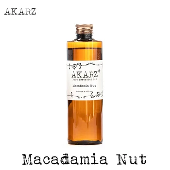 AKARZ Znane blagovne znamke Macadamia nut Eterično Olje, naravno aromaterapijo visoke zmogljivosti kože, nega telesa masaža spa Macadamia nut Olje