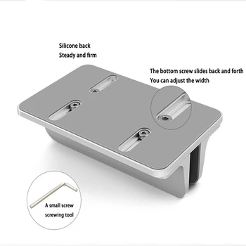 Aluminij Zlitine Nastavljiv Laptop Stand Tablet Knjiga Prenosni Nosilec Stoji Desk Za Macbook Pro Air DELL Prenosnik Dodatki