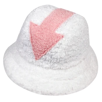 Appa bucket pokrivalo ženske Belo Jagnje Volne klobuk na prostem toplo Ribolov Kape Specializiranimi za umetno Krzno, Vedro Klobuki Ženske Zimske panama klobuki gorras