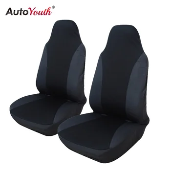AUTOYOUTH 2PCS Sprednji Avtomobilski Sedež Pokrov 5 Barva Universal Primerni za lada Honda, Toyota, Seat Zajema Avto Styling