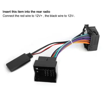 Avto Radio Bluetooth Modul Aux Kabel Adapter, Primerni Za RCD310+ RCD300+ RNS510 RNS315 RNS310 NVF 230 NAF231