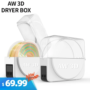 AW 3D, Najnovejše 3D Tiskanje Žarilno Sušenje Polje skladiščenje Imetnik polje-fit sušnih PLA/SVILENE Nitke pralni Najboljši 3d tiskanje partner.