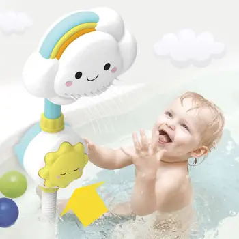 Baby Kopel Igrače Cloud Sesalni Tuš Pipa Razpršeno Vodo, Plavanje, Kopanje Kopalnica Igrajo Otroci Vode Smešno Igre Otroci Darilo