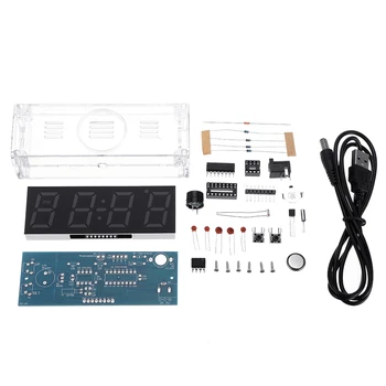 Barvita Digitalna Ura Elektronska Proizvodnja za Vgradnjo DIY Deli LED Komponente za Vgradnjo Elektronsko Watch Varjenje Preizkusa