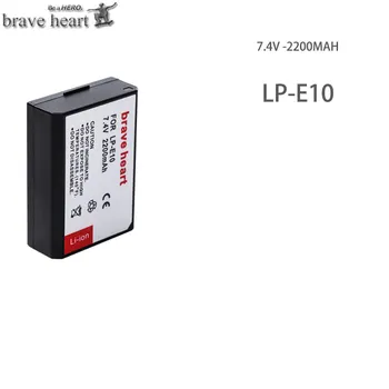 Bateria LP-E10 LPE10 LP-E10 Baterija + dvojni polnilnik za Canon 1100D 1200D 1300D Rebel T3 T5 POLJUB X50 X70 dodatno opremo fotoaparata