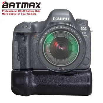 Batma 6D DSLR Fotoaparat BG-E13 Battery Grip za Canon EOS 6D DSLR Fotoaparat BG-E13 Baterije Dela Z LP-E6 Baterije ali 6X AA Baterije
