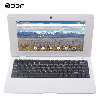 BDF 10.1 Inch Android Notebook Laptop Zavihku Laptop 1GB+Quad Core, 8GB, WiFi, Mini Računalnik Netbook Laptop Android 6.0 Bluetooth RJ45