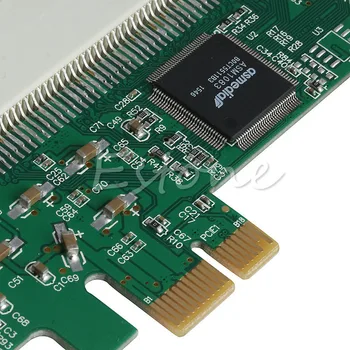 BGEKTOTH 4 Pin PCI-Express, PCI-E PCI Bus Riser Card Adapter Pretvornik