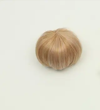 Bjd sd lutka lasuljo 3 4 6 8 točk lasuljo lase, lasulje visoko temperaturo svile mešane barve gradient kratek las