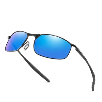 Blagovne znamke Polarizirana sončna Očala Za Moške Kovinskih Kvadratnih Vožnjo sončna Očala Moški Letnik UV400 Sunglass Odtenki Očala gafas de sol