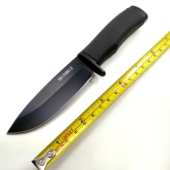 Blagovne znamke Smrti Naravnost Nož Fiksno Rezilo Noži Nož za Kampiranje na Prostem Survival Nož v Žep Pripomoček Orodja EOS+ABS Tulec SDIYABEIZ