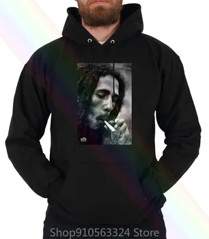 Bob Marley Hoodie Sweatshirtss Ženske Moški