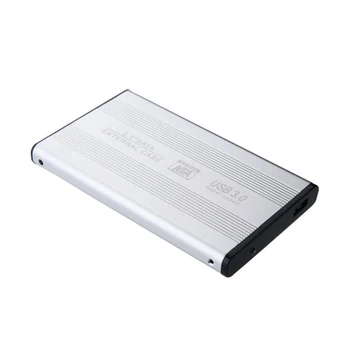 Brezplačno shipping2.5 Palčni Prenosnik SATA HDD Primeru, da Sata, USB 3.0 SSD HD Trdega Diska, Diska, Zunanje Ohišje Polje With3.0 Kabel