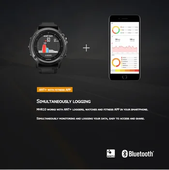 Brezžični Štoparica Bluetooth 4.0 ANT + Senzor Srčnega utripa, Računalnika Teče Kolo Srčnega utripa