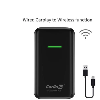 Carlinkit Apple CarPlay IOS 13 14 2.0 USB Brezžično Posodobitev Auto Connect za Avtomobilske OEM Original Žično CarPlay Do Brezžičnega Carplay