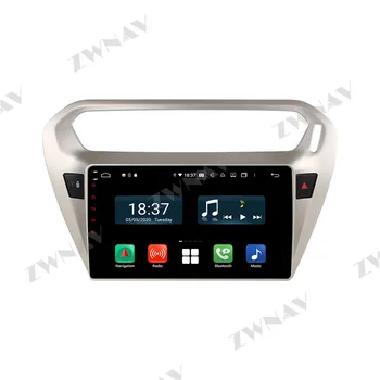 Carplay Android 10.0 zaslon Avto Multimedijski Predvajalnik DVD-jev za Citroen Peugeot 301 C Elysee-2017 GPS Navi Radio Stereo Vodja enote