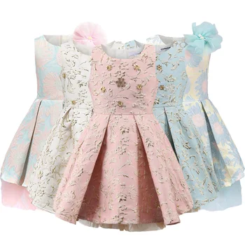 Childdkivy Dekleta Princesa Obleko Otroci Obleke za Dekleta Otrok Večer Stranka Obleko Roža Punca Obleke Oblačila 3-10Y Vestidos