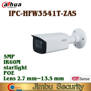 Dahua 5MP bullet Omrežna Kamera IPC-HFW3541T-ZAS IR60m WizSense nočni POE Inteligentne odkrivanje Kotno-osrednja 2,7 mm–13.5 mm