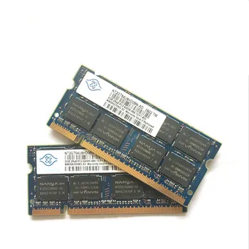 DDR2 2GB 2Rx8 PC2-6400S Laptoop RAM 2G DDR2 800MHz PC2 6400S Notebook Laptop memory nanya chipset