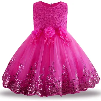 Dekleta Obleko Elegantno Cvet Otroci Poročne Obleke Za Dekleta Obleke Poletje Rojstni Princesa Malčka Obleko Obleke Vestidos